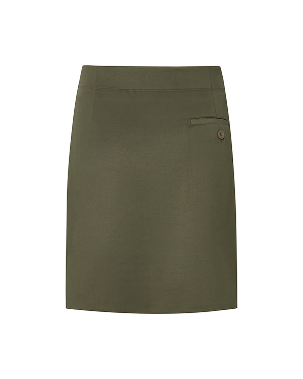 Jersey kjol - Marinblå